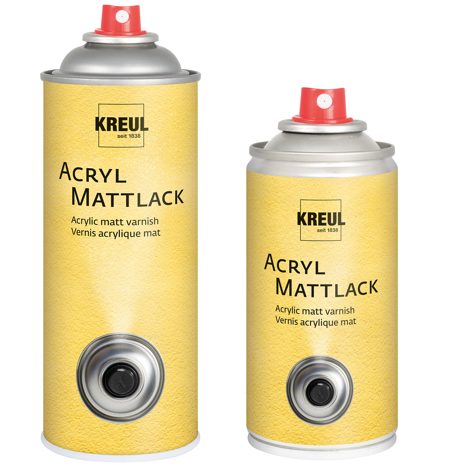 NEU Kreul Acryl Mattlack zum Sprühen - verschiedene Größen