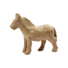 Pappmach-Figur Pferd, ca. 12 cm