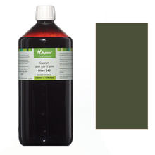 SALE Dupont Seidenmalfarbe 1000ml Olivgrün