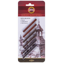 Koh-I-Noor Sepia Blcke Set, 6-teilig