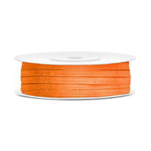 Satinband / Schleifenband, Breite 3mm, L�nge 50m, Orange