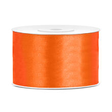 Satinband / Schleifenband, Breite 38mm, L�nge 25m, Orange