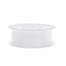 Chiffonband / Schleifenband, Breite 25mm, L�nge 25m, Wei�