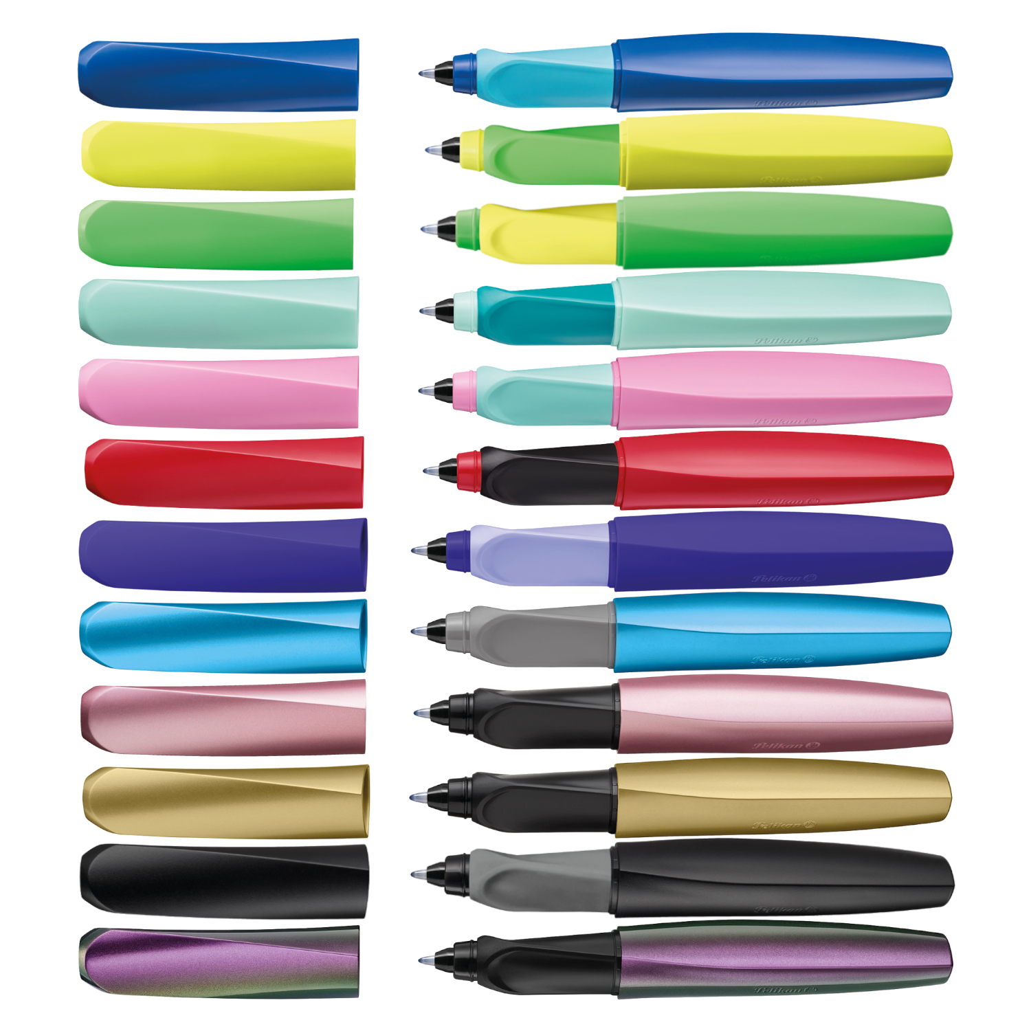 NEU Pelikan Twist Tintenroller für Rechts- und Linkshänder - Verschiedene Ausführungen