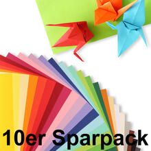 Tonpapier, 10 Bogen, 130 g/qm, 50x70 cm - Verschiedene Farbtne