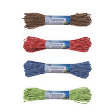 Papierkordel, Breite 1mm, Länge 20m - Verschiedene Farben