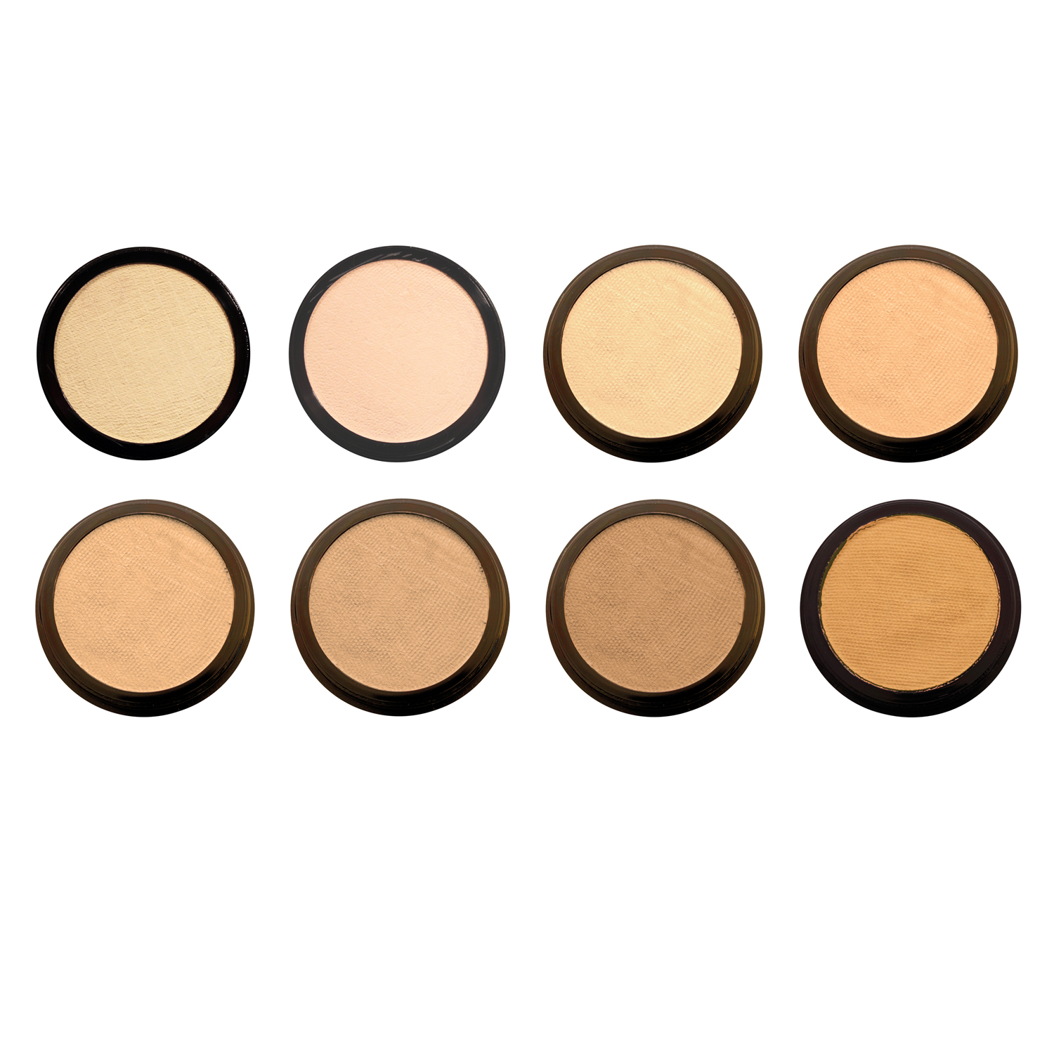 NEU EULENSPIEGEL Profi-Aqua-Schminke, 3,5 ml, Haut-Töne - Verschiedene Farben