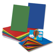 SALE Wabenpapier, 1 Bogen, 30-lagig, 24x34 cm - Verschiedene Farbtöne
