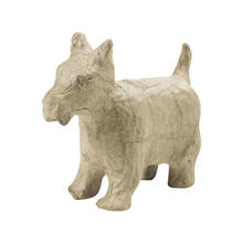 Pappmaché-Figur, Größe: ca. 8,5cm, Motiv: Hund