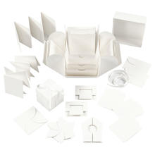 SALE Geschenkbox / Explosions-Box, naturwei�