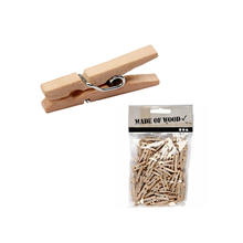 Holz-Wscheklammern, 25x3mm, 100 Stck