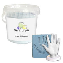 Create It Easy Schnellabformmasse 225g, pulverfrmig, fr Objekte und Krperteile