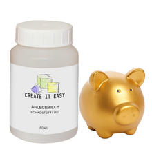 Create It Easy Anlegemilch / Metallicoll, 50g fr Schlagmetall