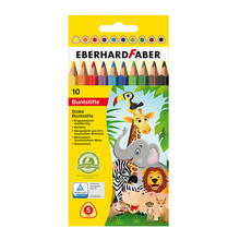 EberhardFaber Jumbo Buntstifte, 10er Pack