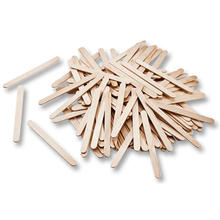 Holzstäbchen, 114x10x2mm, 500 Stck. natur