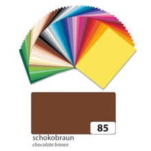 Fotokarton, 50 Bogen, 300 g/qm, DIN A4, Schokobraun