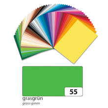 Tonpapier, Einzelbogen, 130 g/qm, 50x70 cm, Grasgrn