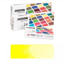 Jaxon Aquarellfarbe, 1/2 Napf, Zitronengelb