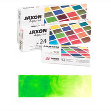 Jaxon Aquarellfarbe 1/2 Napf, Gelbgrün