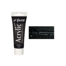 Kreul EL GRECO Acrylfarbe Schwarz 75 ml