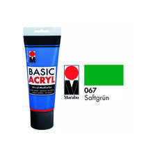 SALE Marabu Basic Acryl 225ml, Saftgrün