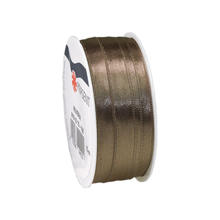 SALE Satinband / Geschenkband, Breite 10mm, Lnge 10m, Taupe