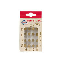 Brennstempel Set Buchstaben, A- L