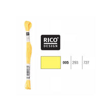 Sticktwist, 8 Meter, Farbe: Zitrone 005