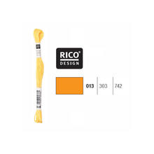 Sticktwist, 8 Meter, Farbe: Hellgelb 013