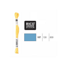 Sticktwist, 8 Meter, Farbe: Knigsblau 117
