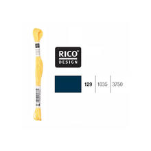 Sticktwist, 8 Meter, Farbe: Eisblau 129