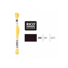 Sticktwist, 8 Meter, Farbe: Braun 282