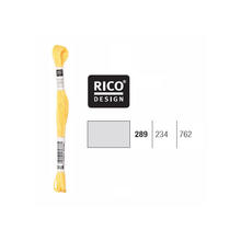 Sticktwist, 8 Meter, Farbe: Hellgrau 289