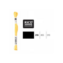 Sticktwist, 8 Meter, Farbe: Schwarz 296