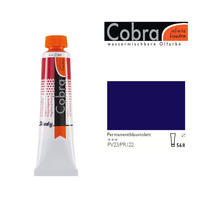 SALE Cobra Study Ölfarbe, 40ml, Perm. Blauviolett