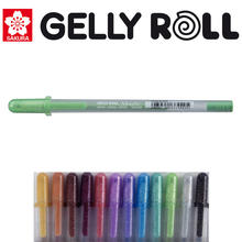 SALE Gelstift Sakura / Gelly Roll Metallic, Grün