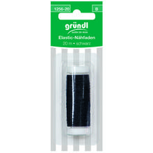 Elastic-Nhfaden, 20m, schwarz