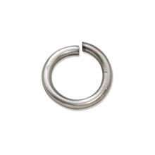 SALE Metallringe silberfarben 14x2mm, 4 Stck