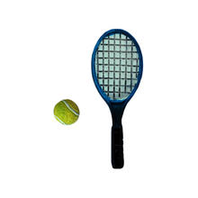 SALE Mini Tennisschläger mit Ball, ca. 62mm
