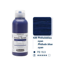 PRIMAcryl Finest Acrylic, Phthaloblau cyan, 250ml